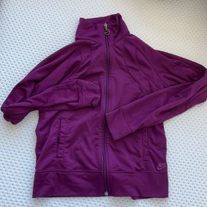 Nike zip-up track jacket